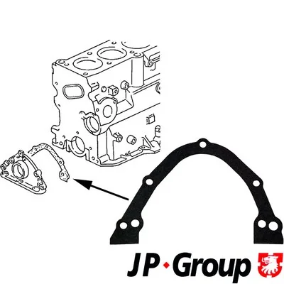 Gasket, housing cover (crankcase)